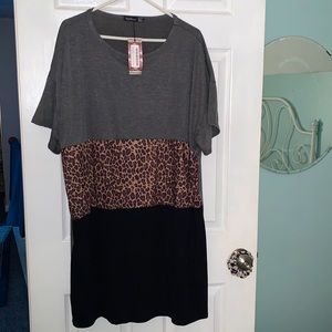 Cute color block dress